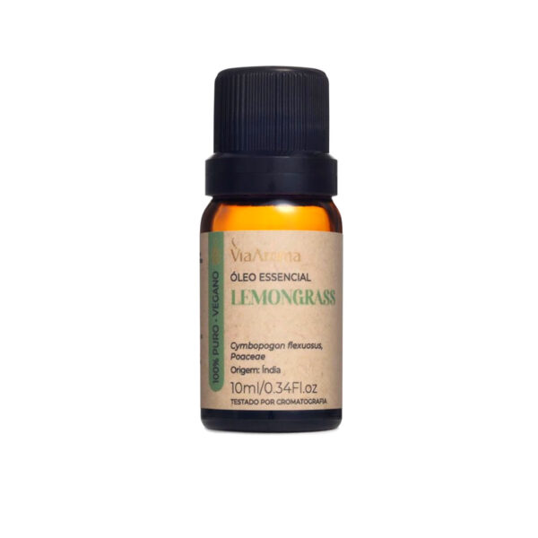 Óleo Essencial Lemongrass Via Aroma 10ml