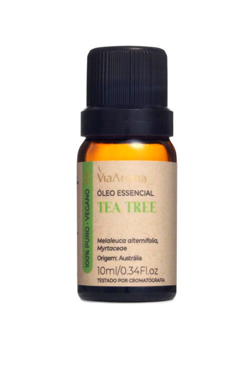 Óleo Essencial Tea Tree / Melaleuca Via Aroma 10ml