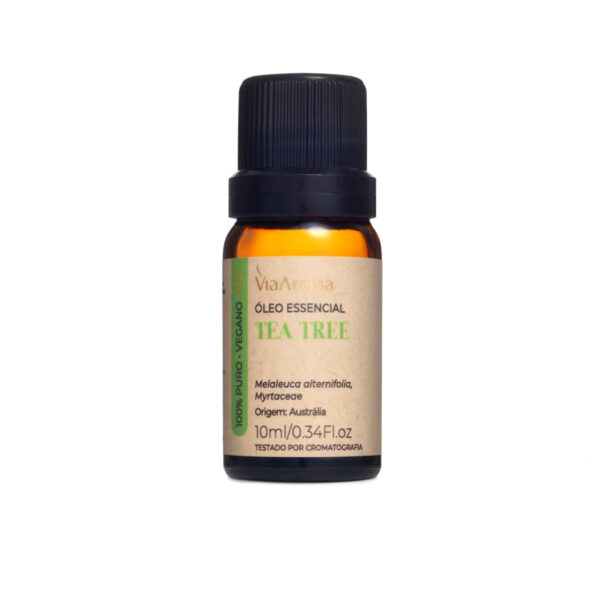 Óleo Essencial Tea Tree / Melaleuca Via Aroma 10ml