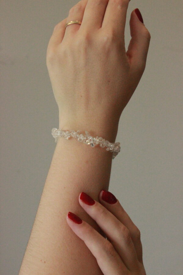 Pulseira Cristal com elástico - Imagem 2
